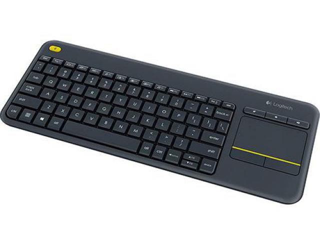 Teclado Wireless Touch Keyboard K400 Plus TV - Logitech