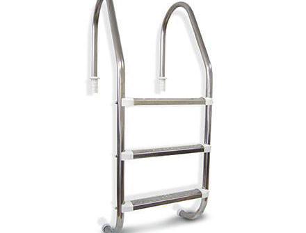 Escada degraus em aço inox